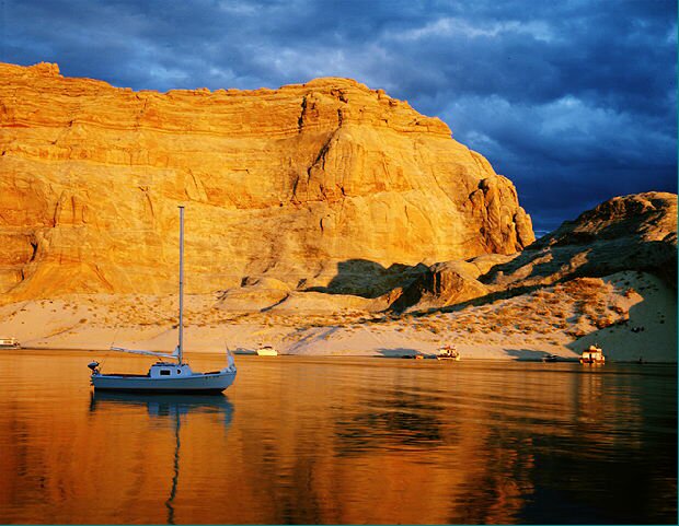 Sailboat at Sunset